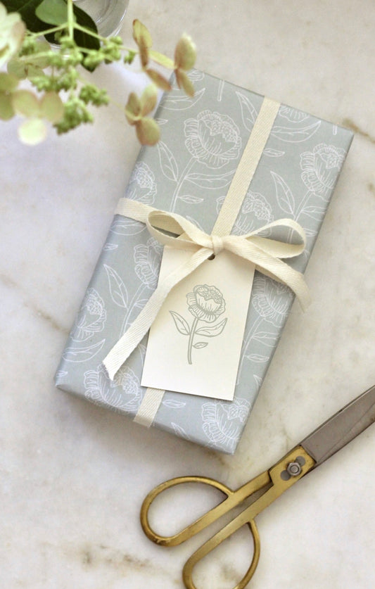 EH Wrapping Paper - Peony