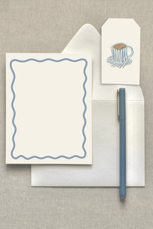 EH Coastal Wave Stationery Set
