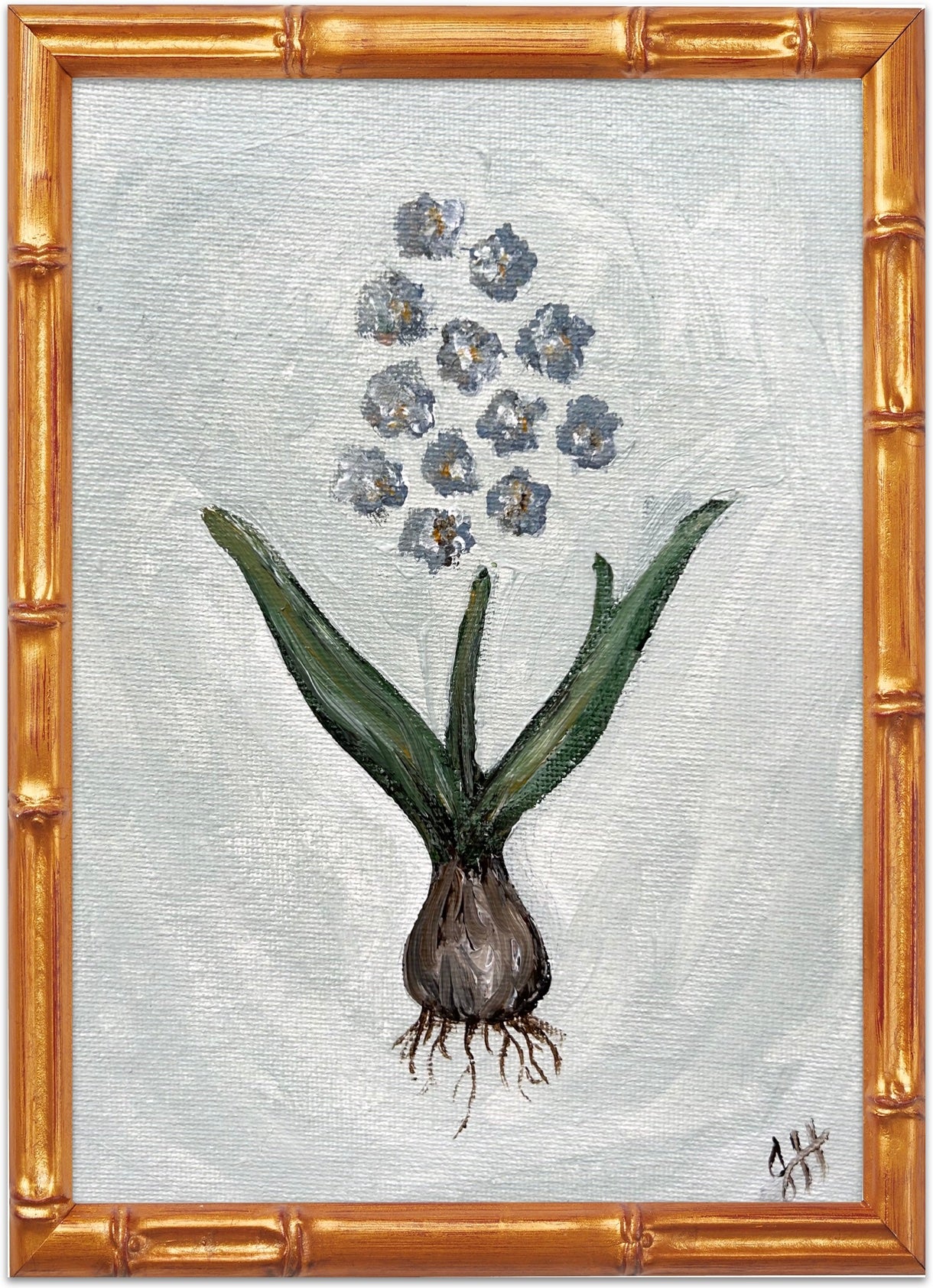 Original Botanical Painting Prints - Hyacinth