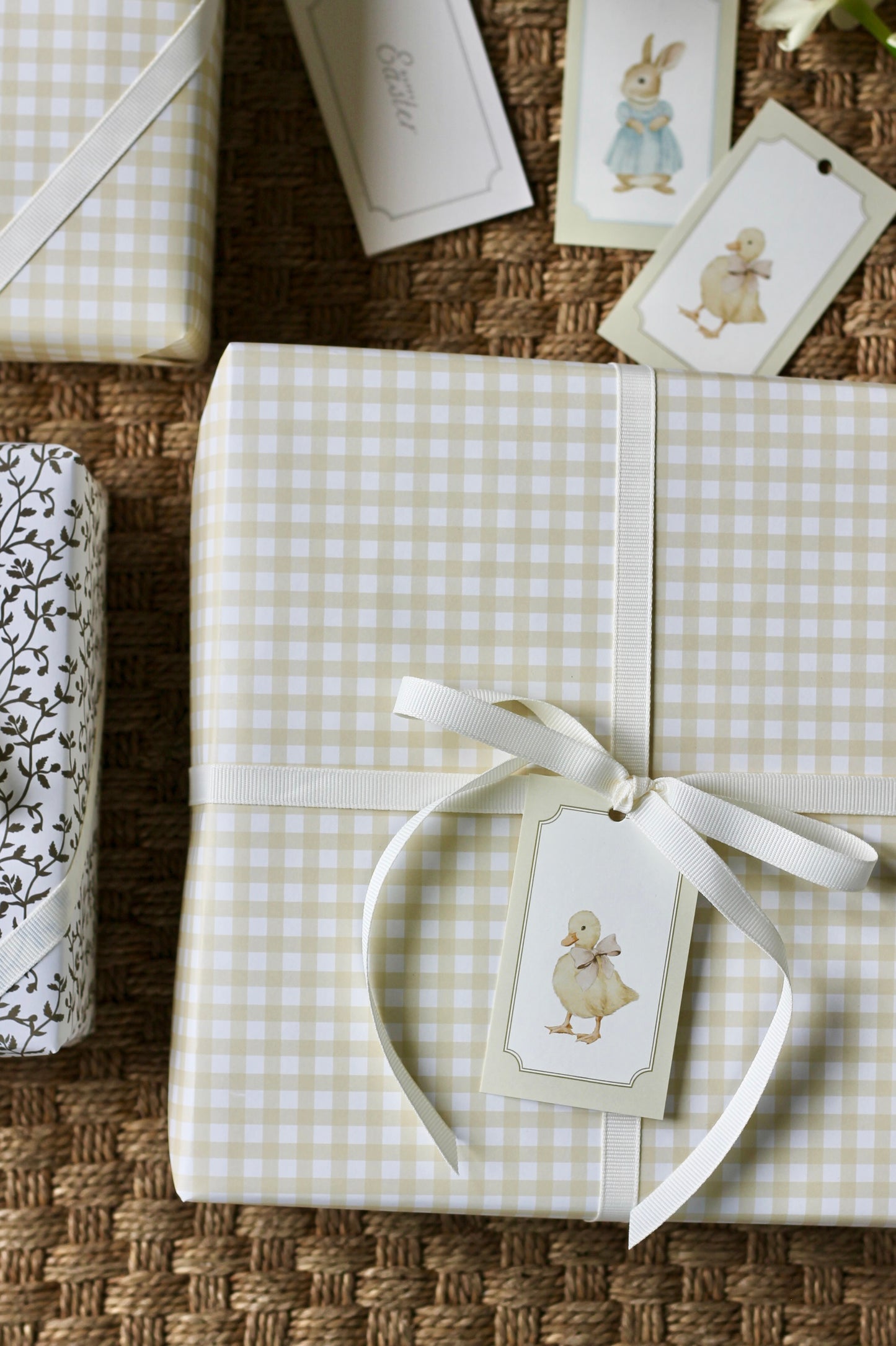 Henry Gingham Check in Butter