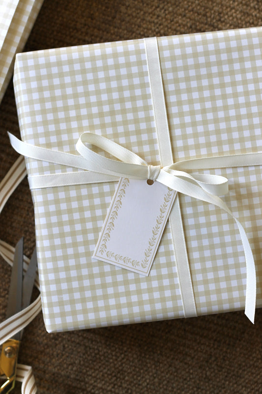 Lauren Tags in Butter