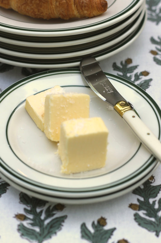 Laguiole Spreader Knives in Ivory with Gold