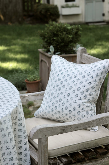 Privet Berry in Navy Pillow Covers