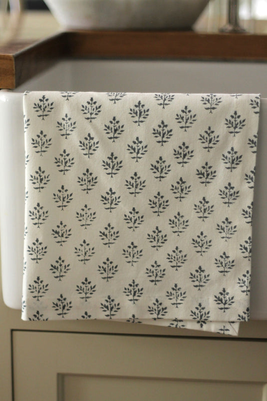 Privet Berry in Slate Tea Towels