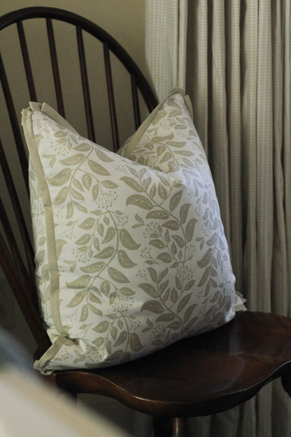 Privet Hedge Pillow Covers in Cream | 3 sizes