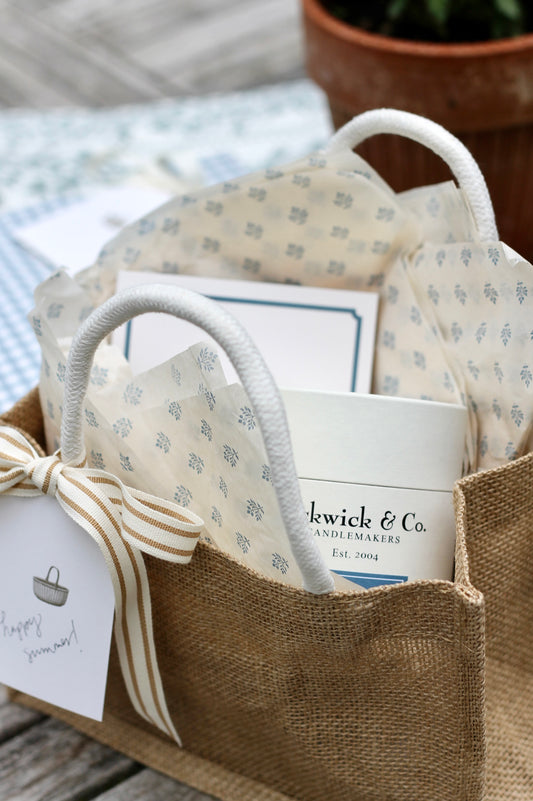 Small Burlap Bag