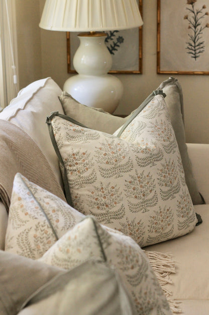 Hannah in Heirloom Pillow Covers | Willow Trim