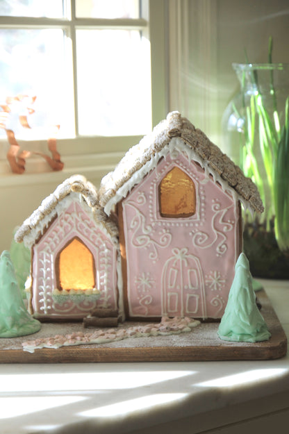 Gingerbread House Template & Recipe