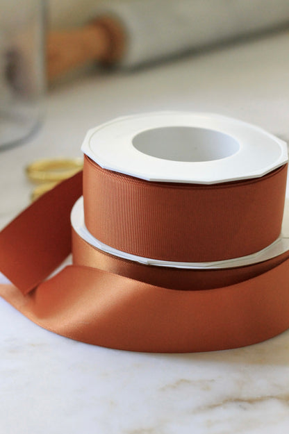 Copper Ribbon | Satin & Grosgrain