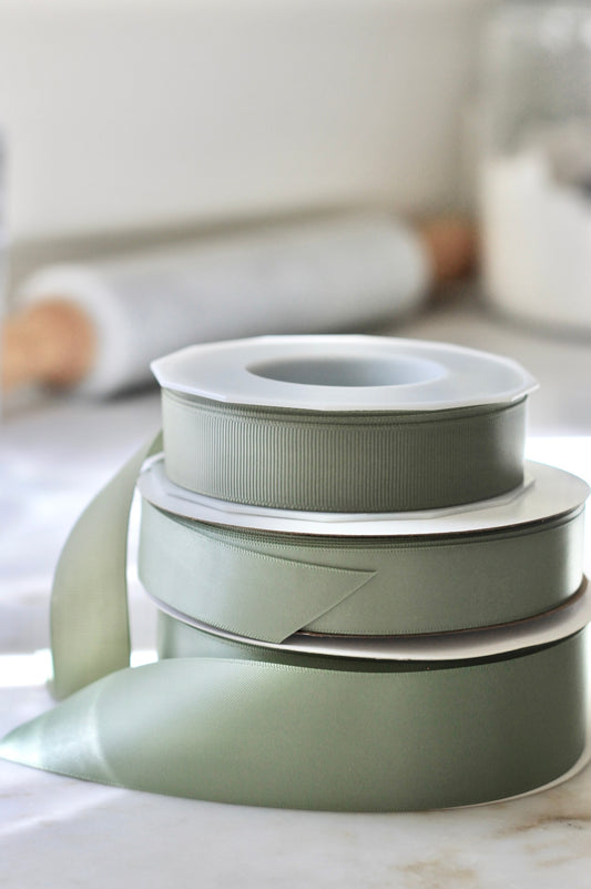 Soft Pine Grosgrain Ribbon