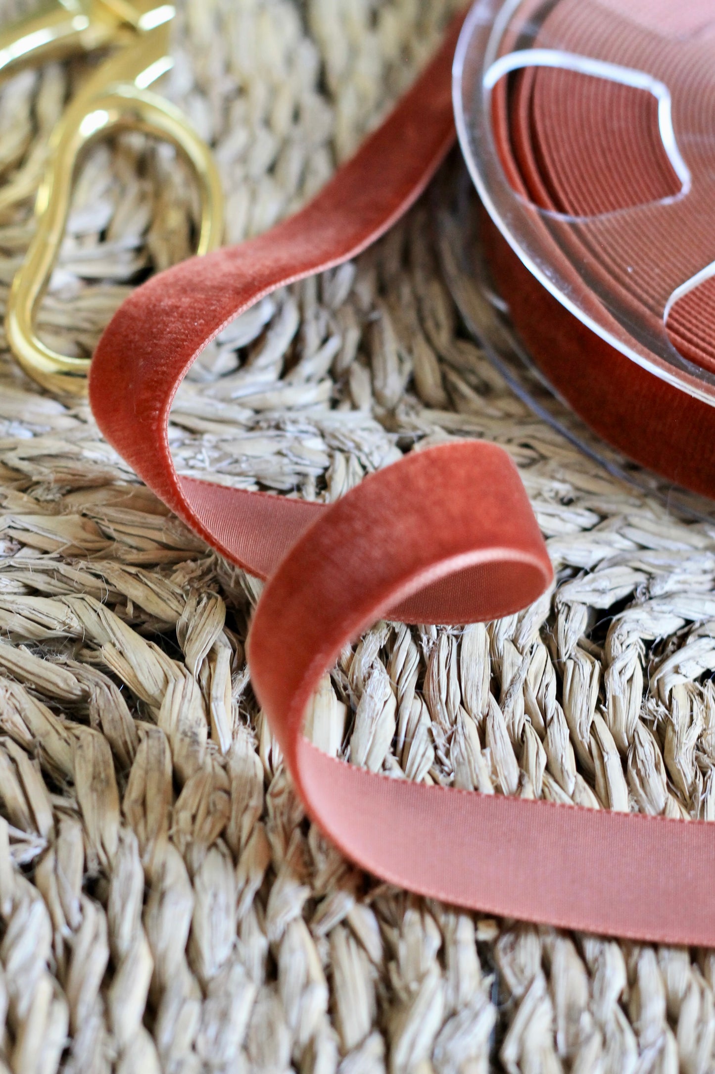 Luxury Velvet Ribbon | Ruby