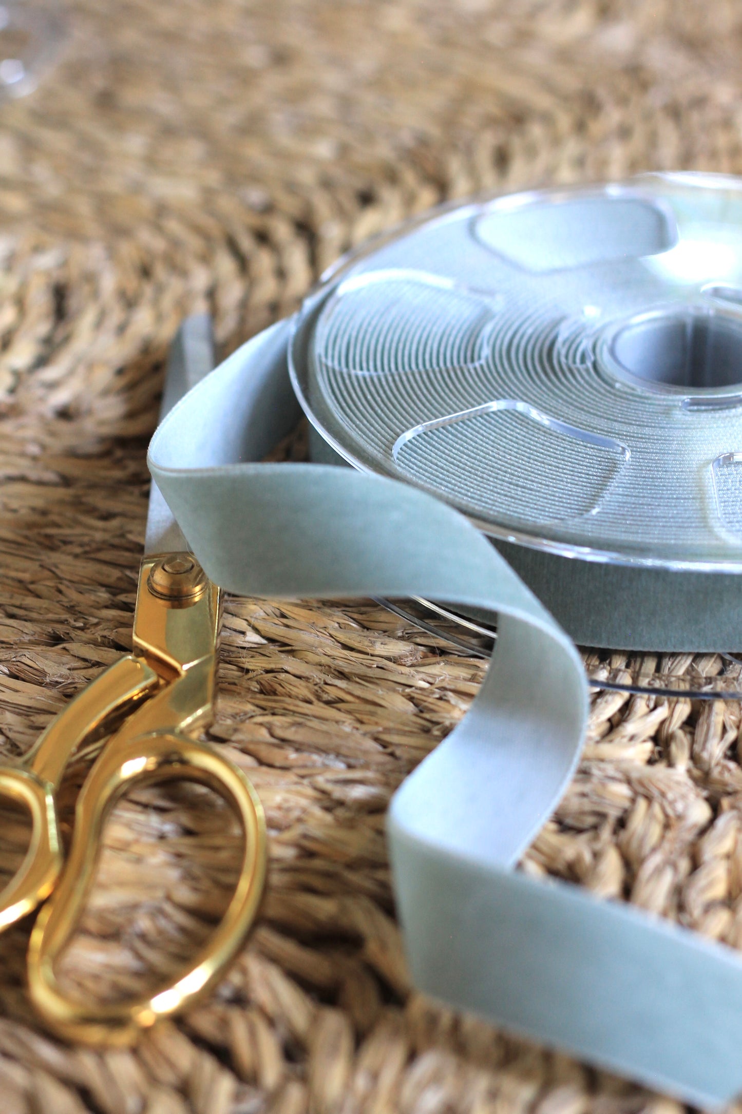 Luxury Velvet Ribbon | English Blue