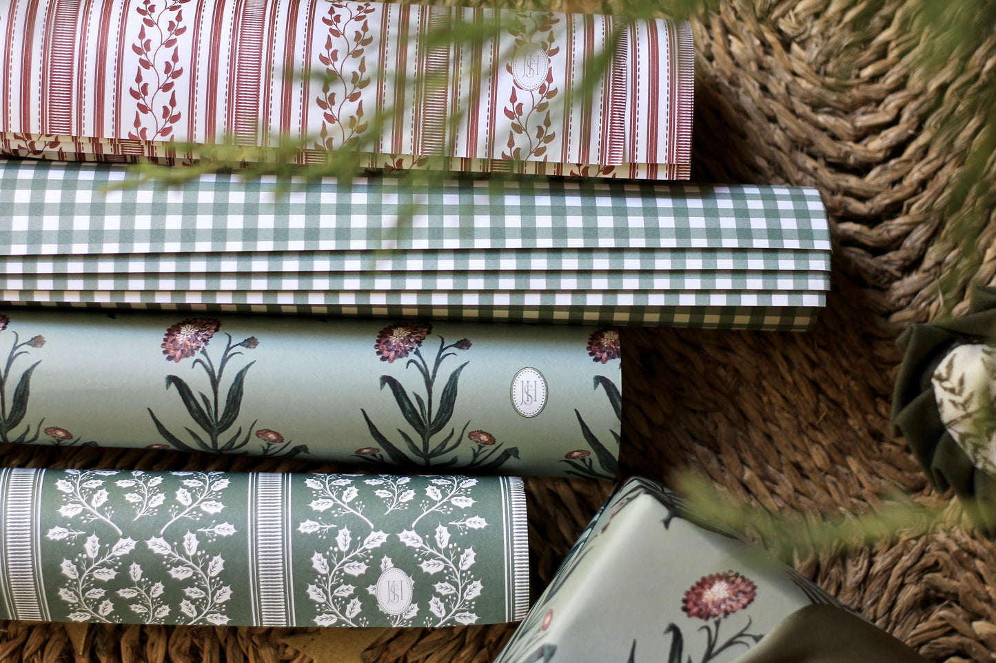 Amanda Wrapping Papers - 4 sheets