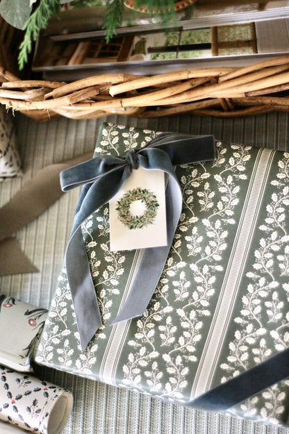 Luxury Velvet Ribbon | Blue Spruce