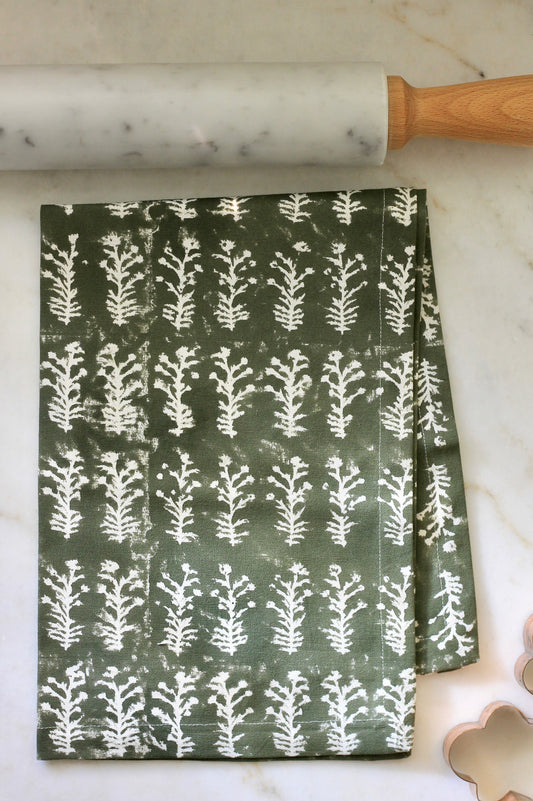 Sophia in Spruce Tea Towels