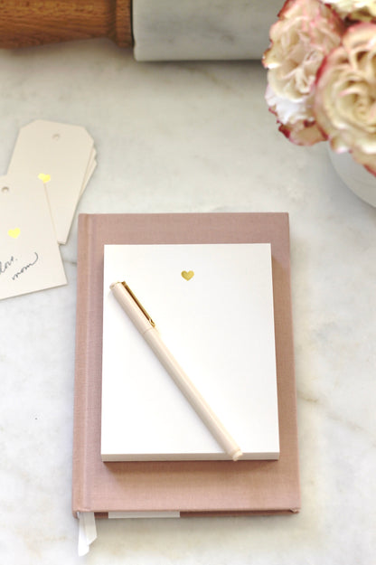 Gold Foil Heart Tags & Tablets