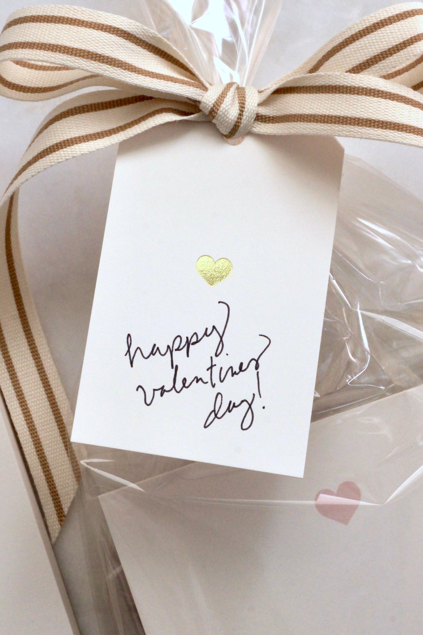 Gold Foil Heart Tags & Tablets