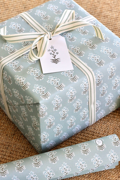 Emma Flower Wrapping Papers - 4 sheets