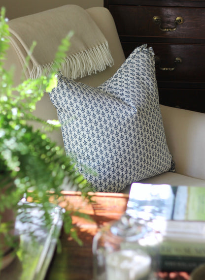 Lexington Pillow Cover in Wedgewood | 3 sizes