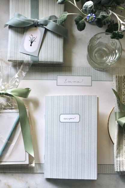 Paper Placemats - Grosgrain Stripe