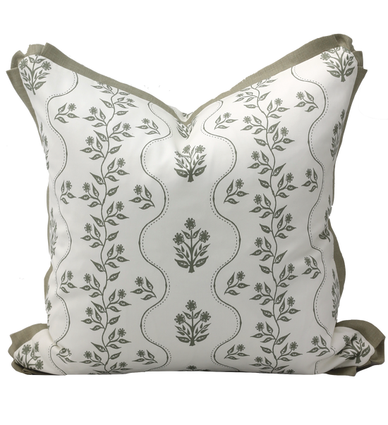 Elizabeth Pillow Covers in Spruce | 3 sizes – JSH Home Essentials