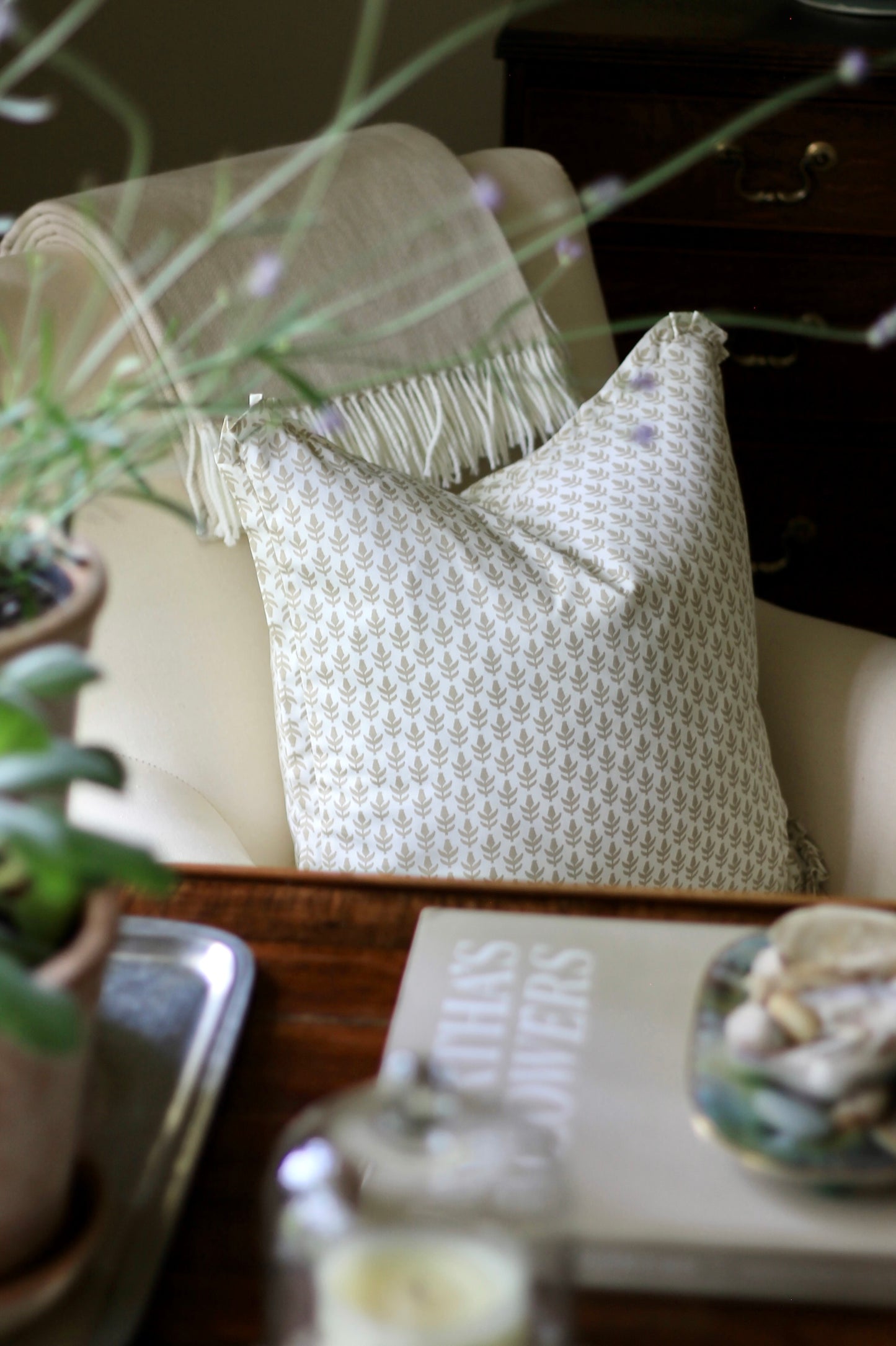 Lexington Pillow Cover in Wheat | 3 sizes