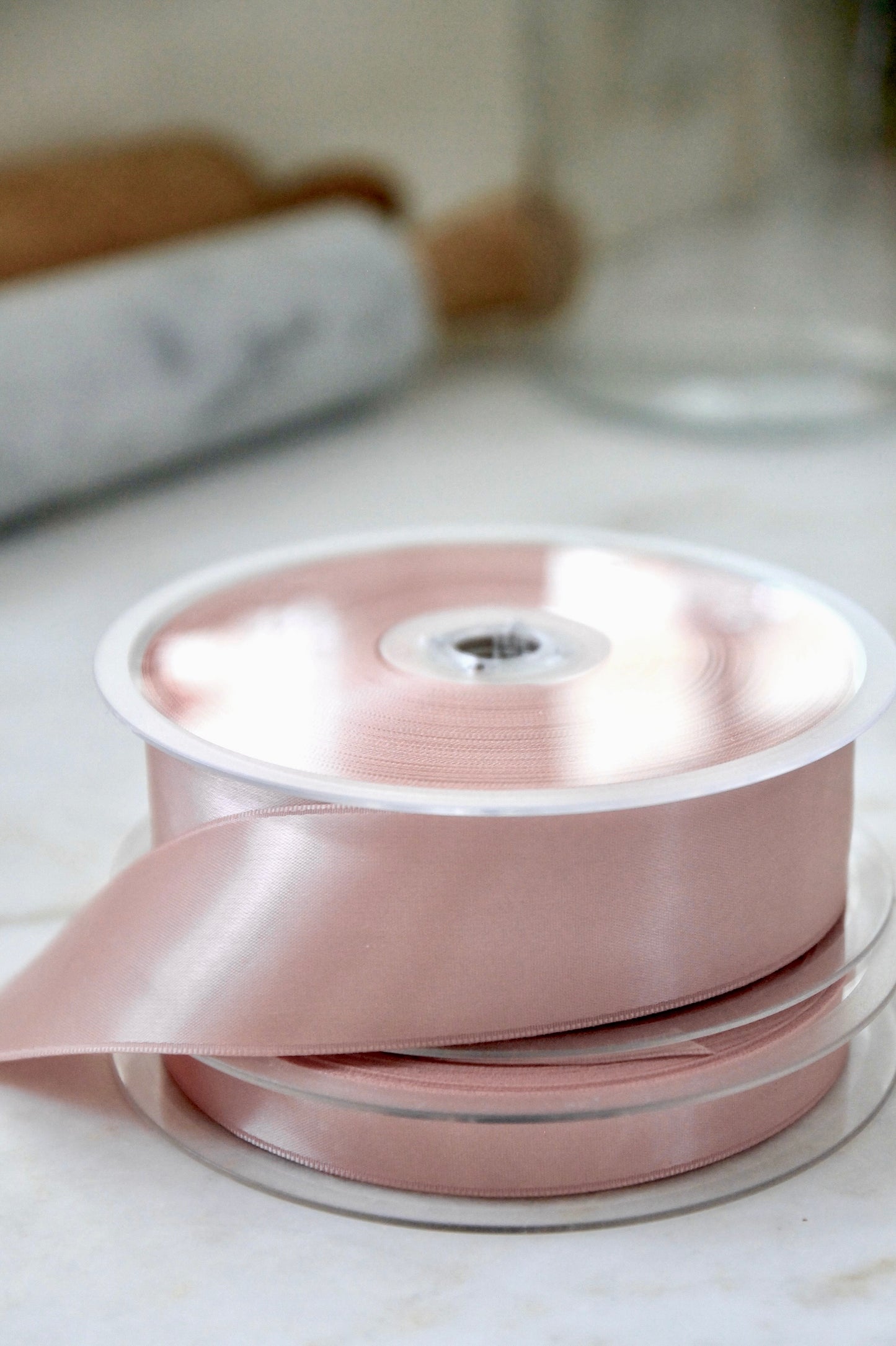 Antique Mauve Ribbon | Satin & Grosgrain