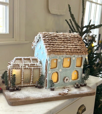 Gingerbread House Template & Recipe