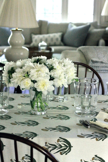 Amanda in Natural Tablecloths