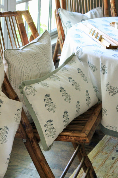 Charlotte with Claire Stripe in Slate Petite Pillows | 2 sizes