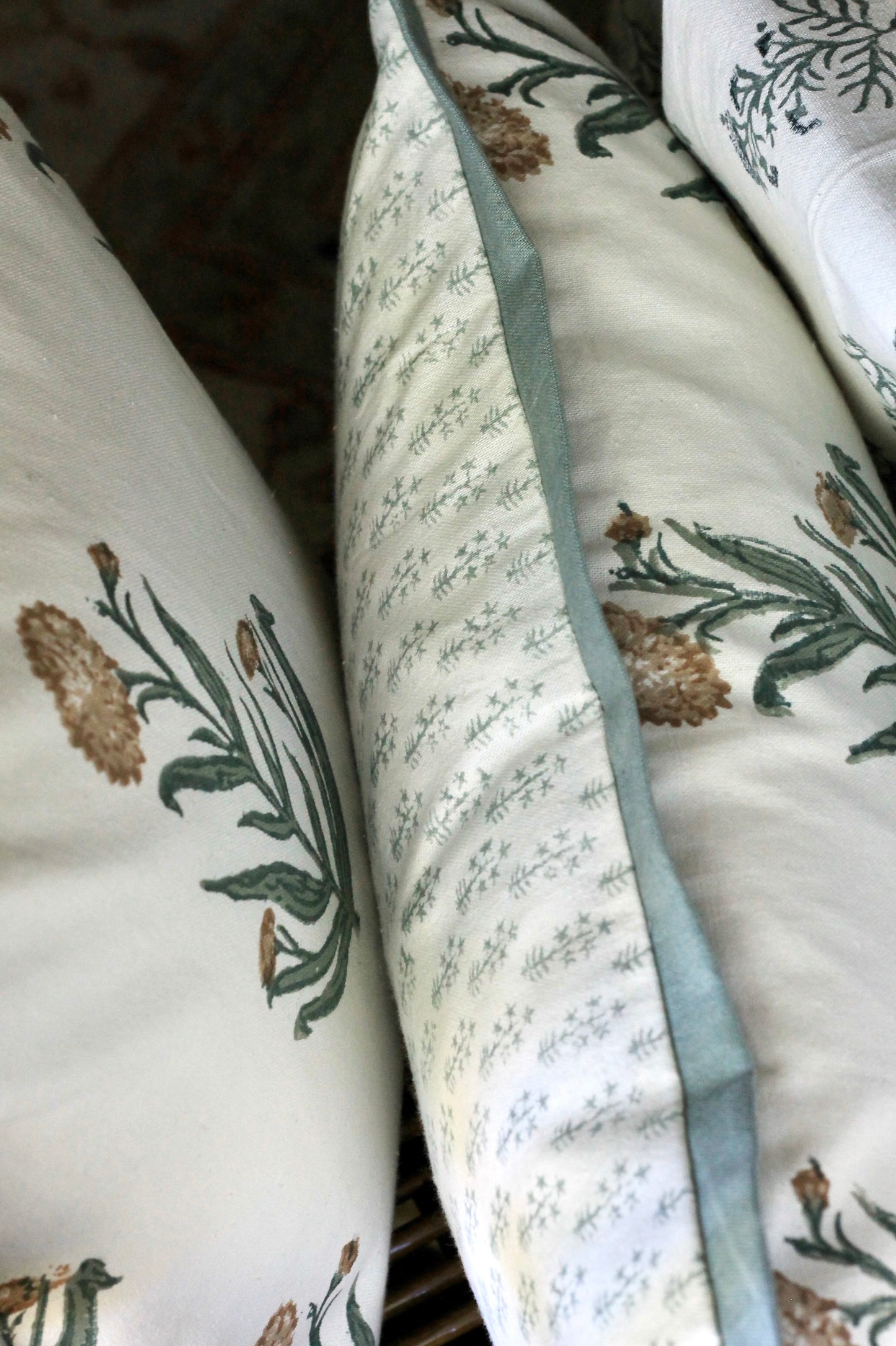 Amanda Gold & Emma Slate Reversible Petite Pillows | 2 sizes