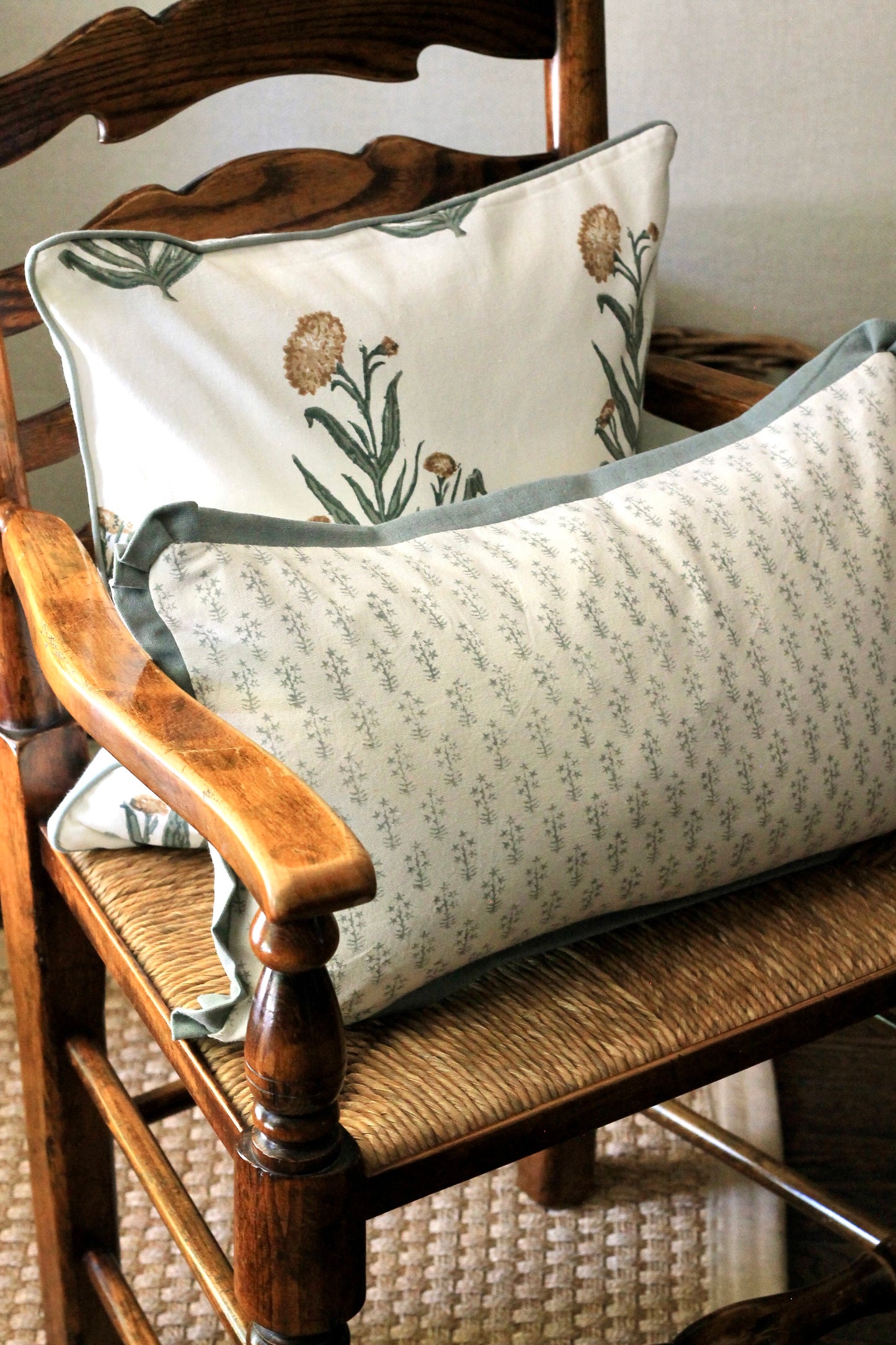 Amanda Gold & Emma Slate Reversible Petite Pillows | 2 sizes