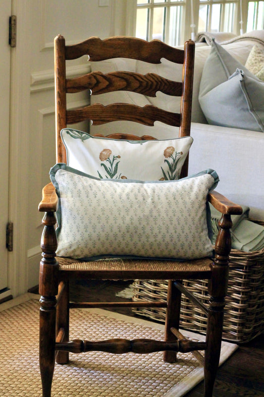 Amanda Gold & Emma Slate Reversible  Small Pillows | 2 sizes