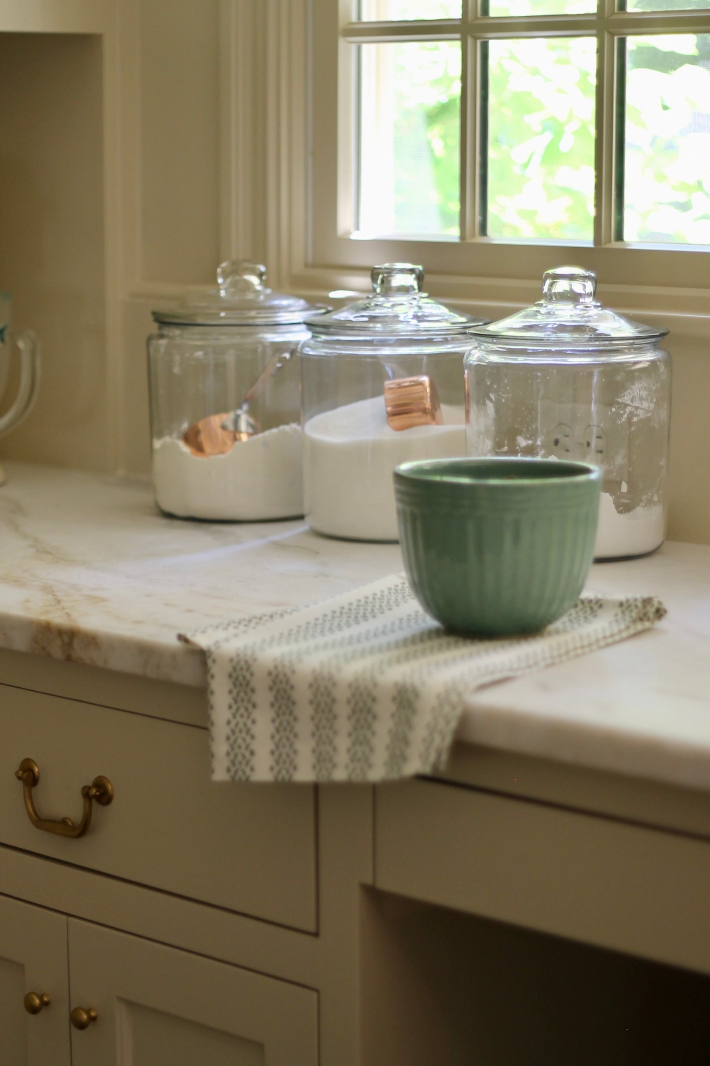 Berry Stripe Tea Towels