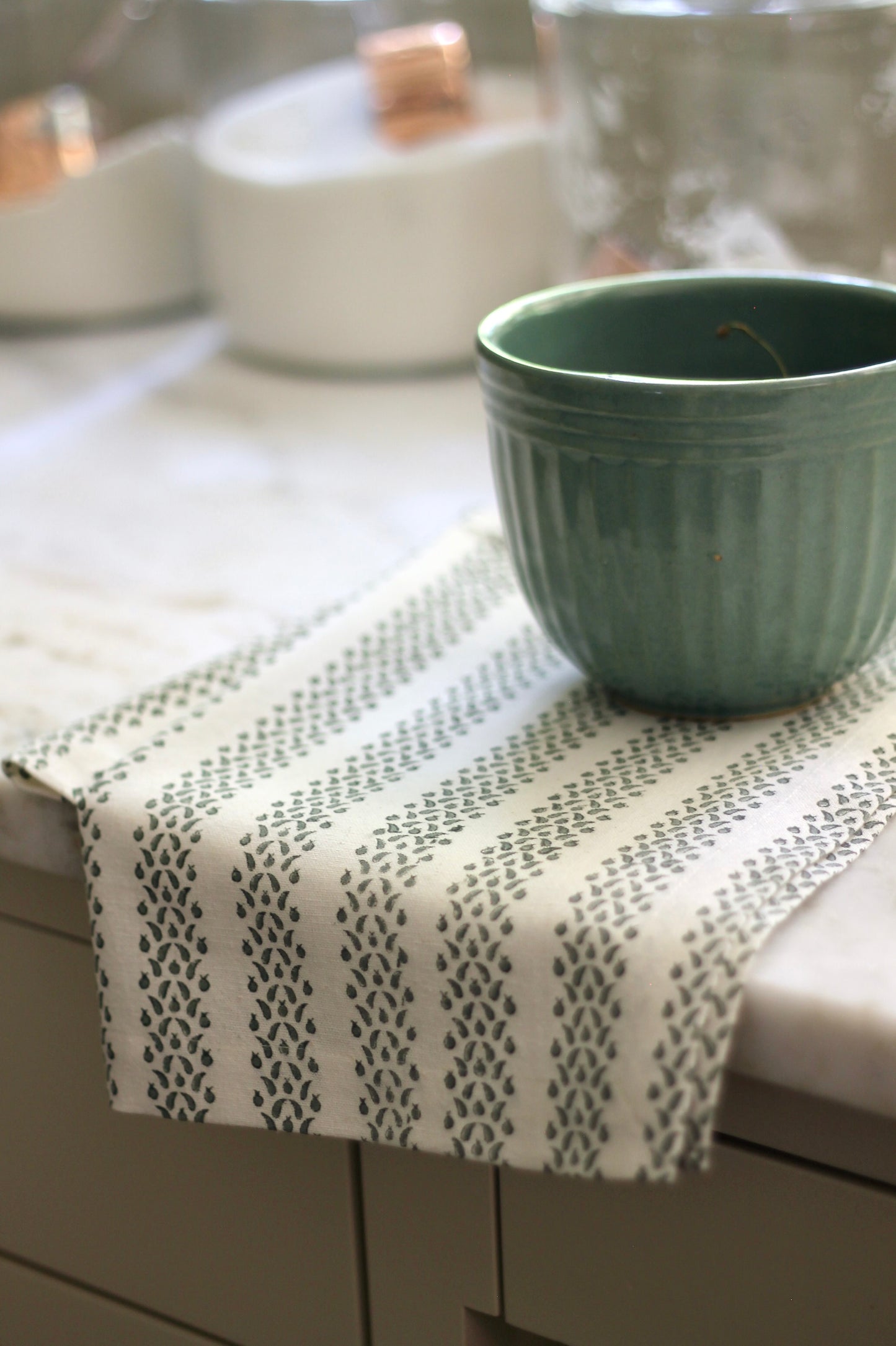 Berry Stripe Tea Towels
