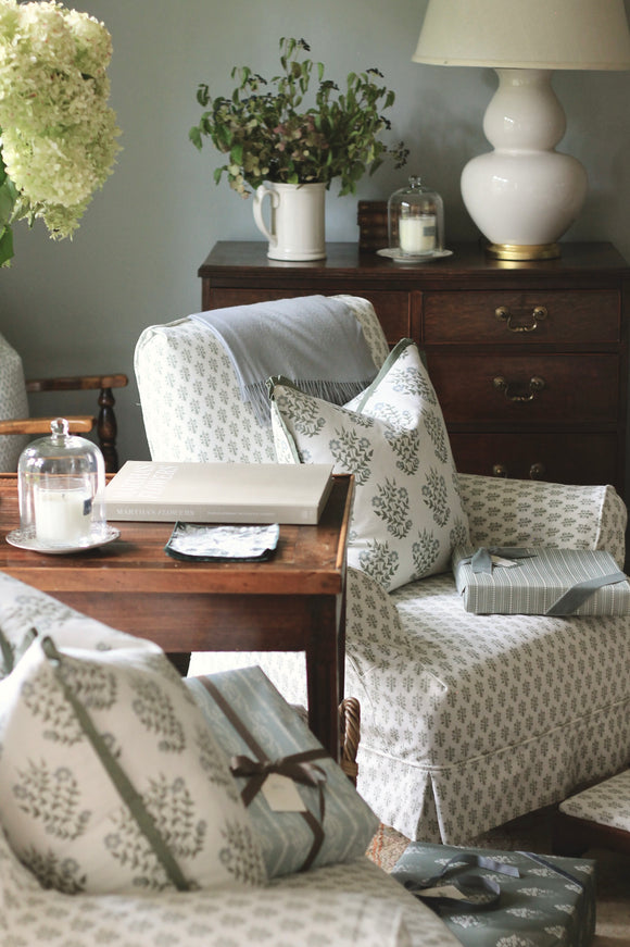 Mae Pillow Covers with Spruce Flange | 3 sizes