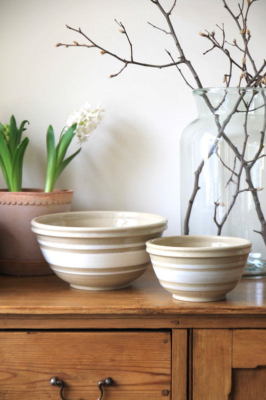 Farmhouse Pottery Yellowware Bowls | 2 sizes