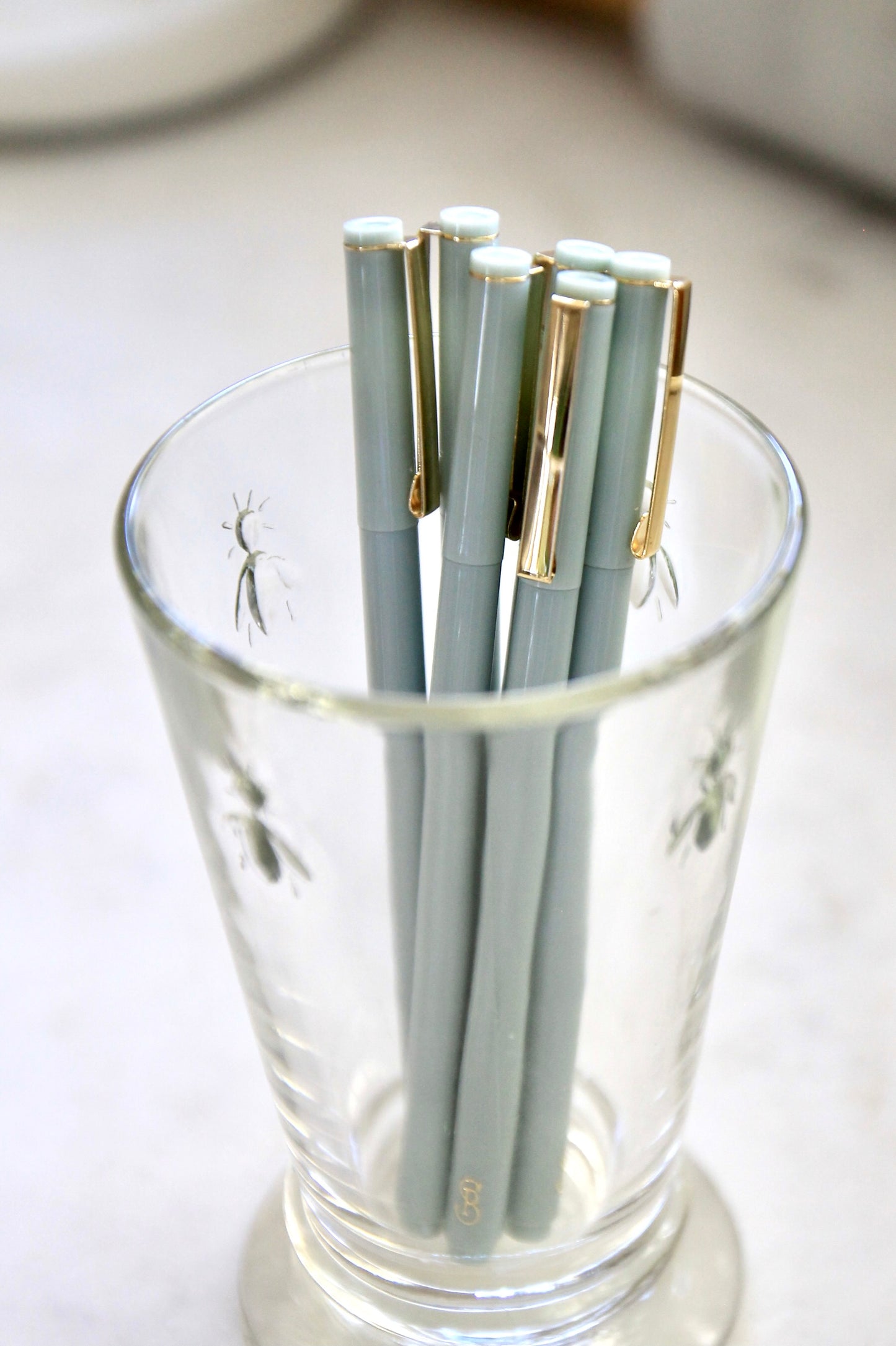 Fine Tip Felt Pen - JSH Office Blueish Green