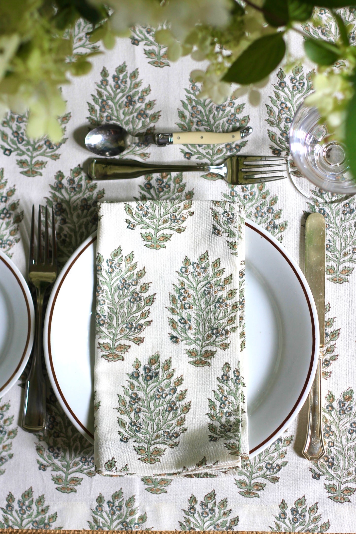 Hydrangea Tablecloths, Slate, 2 sizes