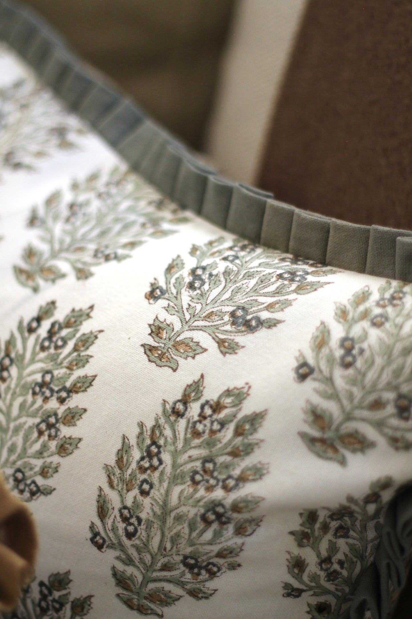 Hydrangea in Slate Pillow Covers with Slate Flange | 3 sizes