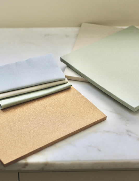 Corkboard + Fabric