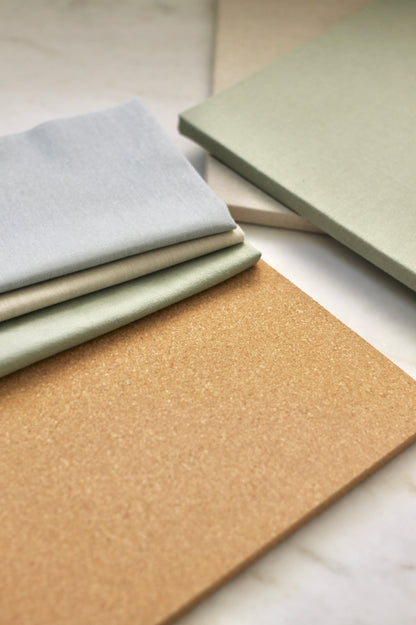 Corkboard + Fabric