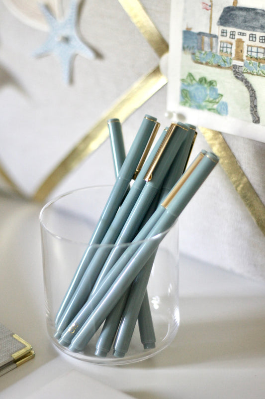 Fine Tip Felt Pen - Coastal Blue