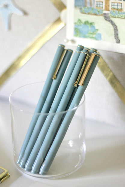 Fine Tip Felt Pen - Coastal Blue