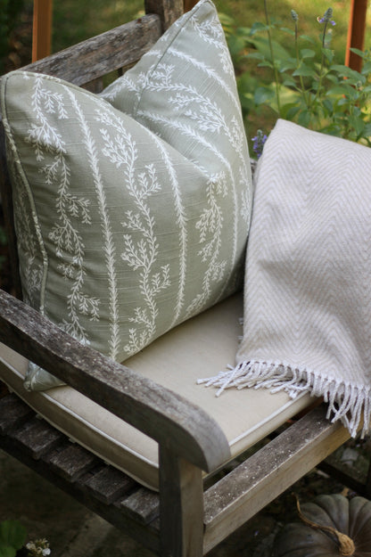 Potager Pillow Covers in English Green | 3 sizes