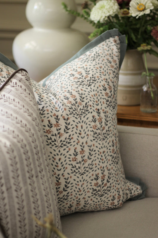 Marcella Movement Pillow Covers | Green Flange