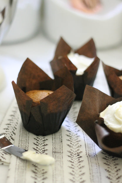Bakery Folded Cupcake & Muffin Cups, Set of 40