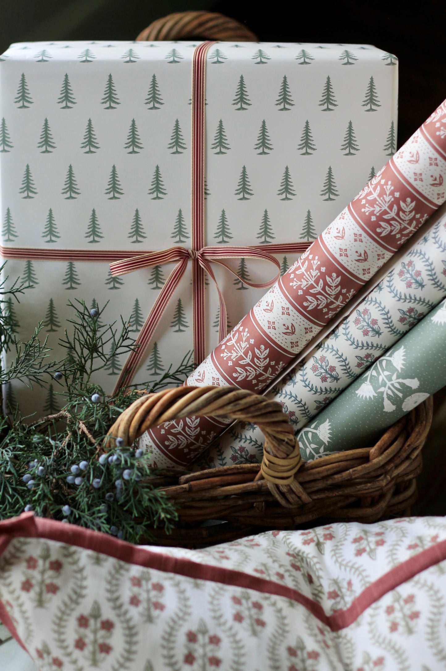 Tree Hunt Wrapping Paper