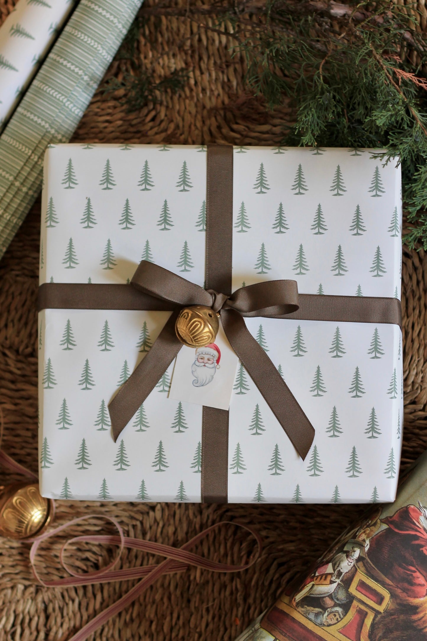 White Wrapping Paper  Gift Wrap for Christmas from Paper Tree