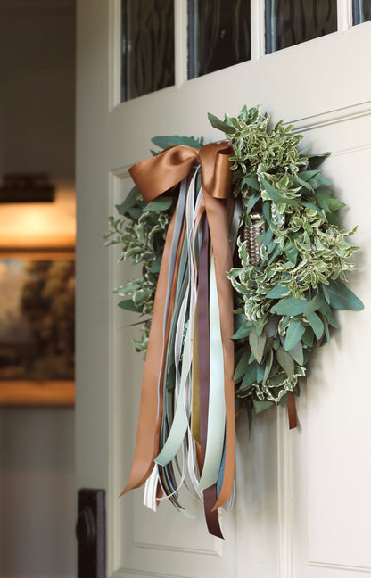Ribbon & Streamers Wreath Kit